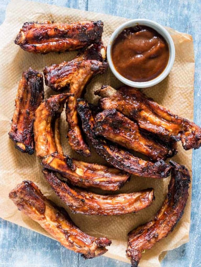 Smoky Air Fryer Ribs Story Recipes From A Pantry