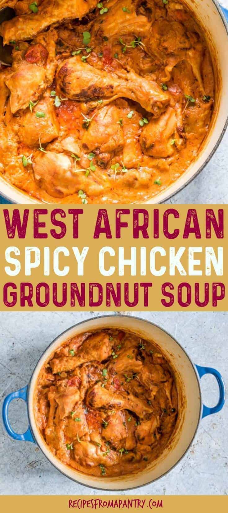 West African Groundnut Spicy Chicken Soup {Keto, Gluten-Free} - Recipes ...