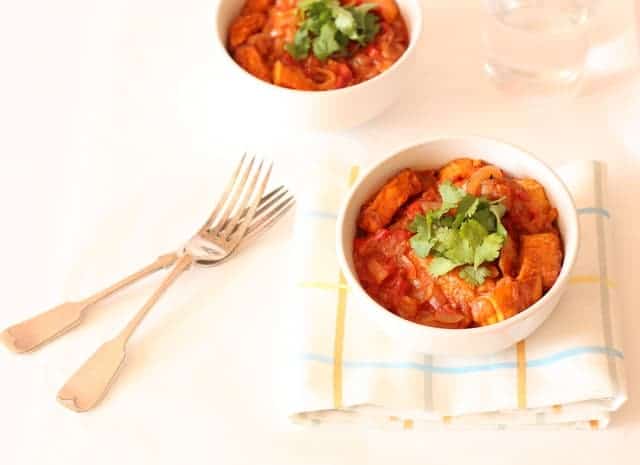 West African Chicken and Sweet Potato Stew {Gluten-Free}