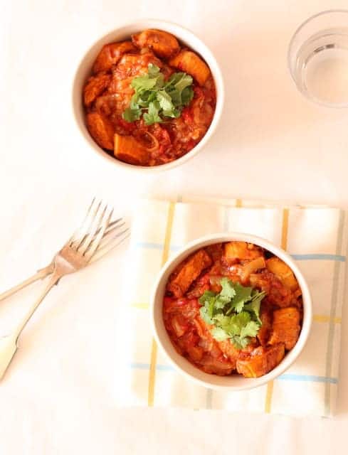 West African Chicken and Sweet Potato Stew @ Recipes From A Pantry