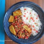 stewed beans and chorizo