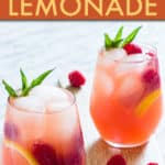 raspberry vodka lemonade
