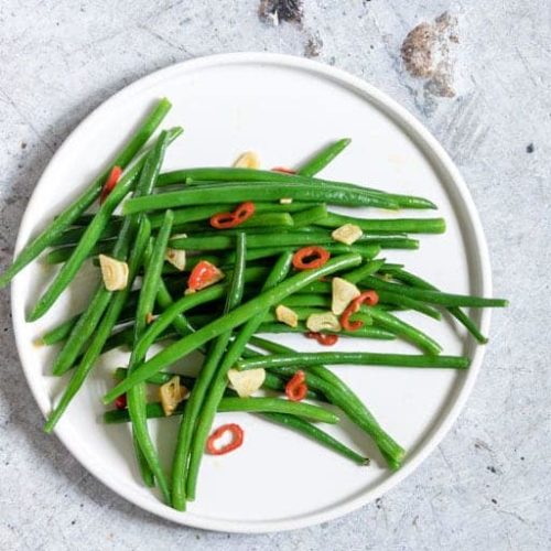 Chili Garlic Green Bean Recipe