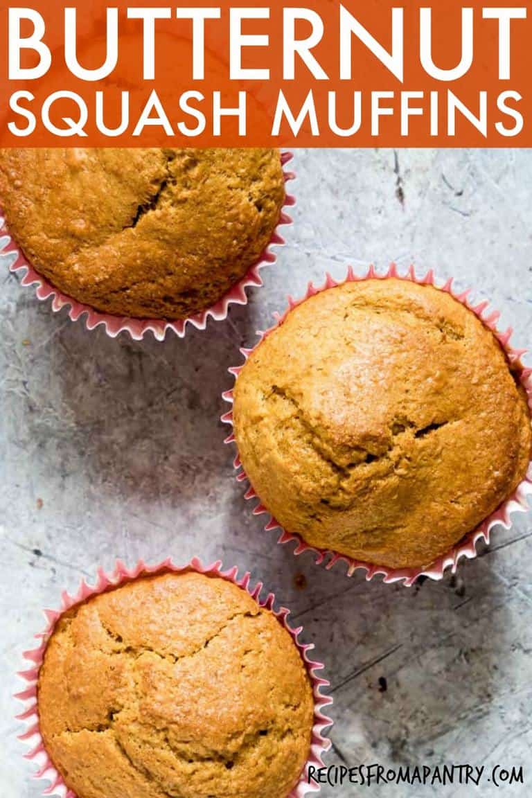 Butternut Squash Muffins Recipes From A Pantry