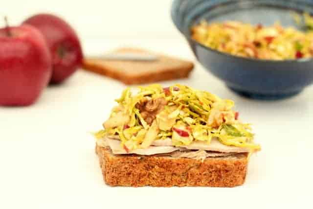 Caraway Apple and Brussles Sprout Slaw @ Recipes From A Pantry