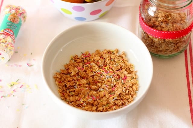 Funfetti Granola @ Recipes From A Pantry