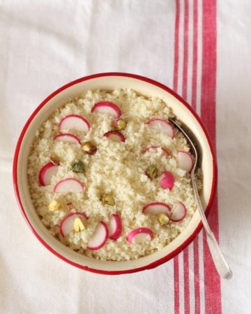 Cauliflower rice recipe @ Recipes From A Pantry