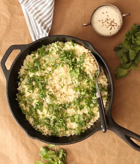 How to make cauliflower couscous recipe @ Recipes From A Pantry