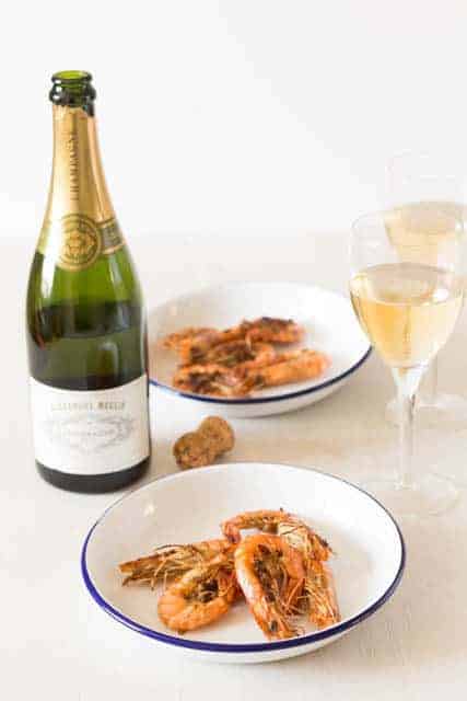Alexandre Merlin Champagne with African Grilled Prawns – Unusal Pairings for Waitrose Cellar