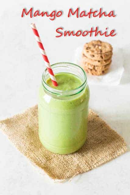 Matcha Tea Smoothie @ Recipes From A Pantry