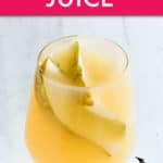 SLOW COOKER SPICED PEAR JUICE