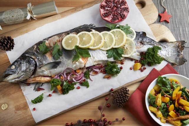 Baked Salmon for Christmas with Signe Johansen and the Norwegian Seafood Council