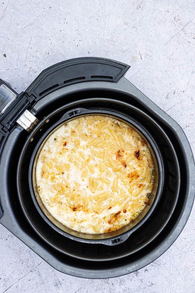 air fryer mac and cheese in the air fryer
