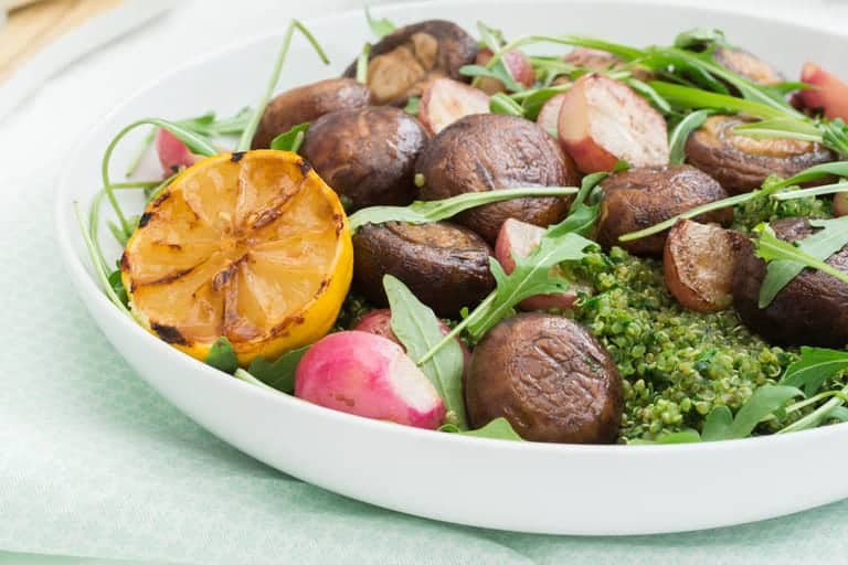 Quinoa and Wild Garlic Sauce Recipe | Recipes From A Pantry