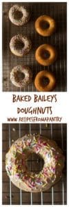 Baked Baileys Doughnuts | Recipes From A Pantry