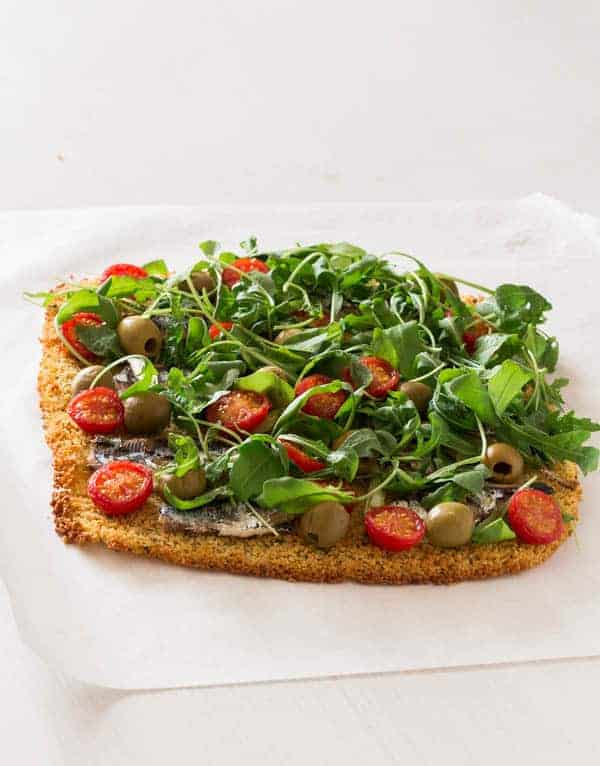 Sardine Tomato Couscous Pizza  Recipe   | Rcipes From A Pantry