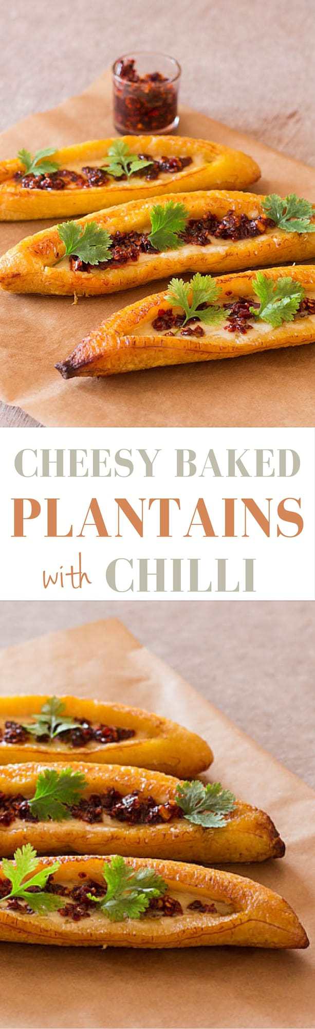 Cheesy Baked Plantains Recipe | Plantains From A Pantry