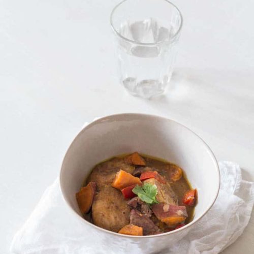 Slow Cooker Duck and Plantain Curry West African Recipe