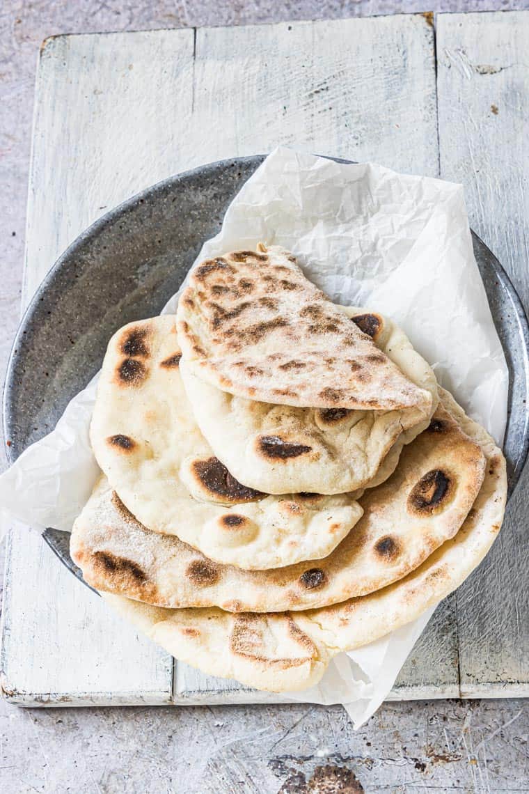 How To Make Flatbreads (2 Ingredients, No Yeast)