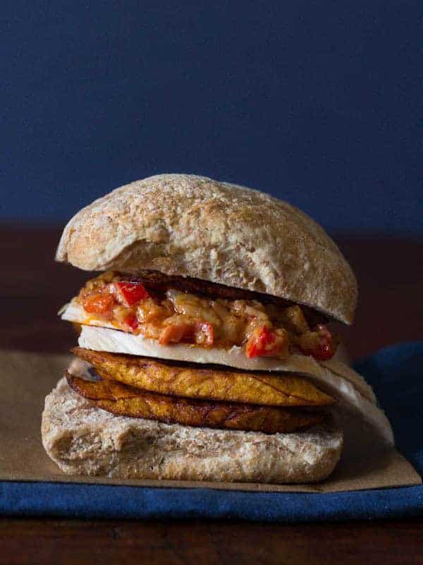 Chicken Plantain Sandwich Recipe | Recipes From A Pantry