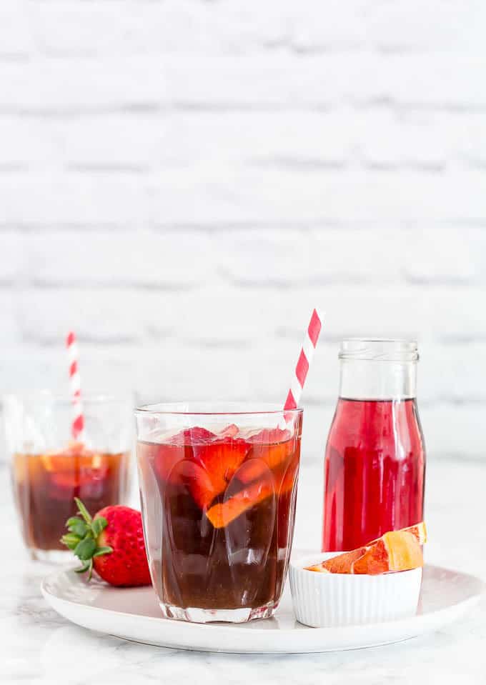 cold brew coffee with raspberry and blood oranges-10 | Recipes From A Pantry