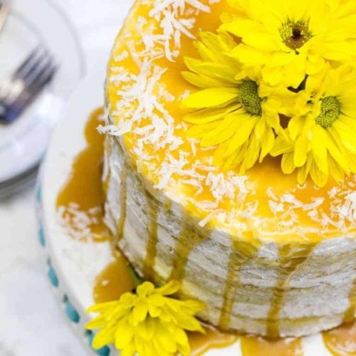 Fruity Birthday Cake#SundayFunday - Sneha's Recipe
