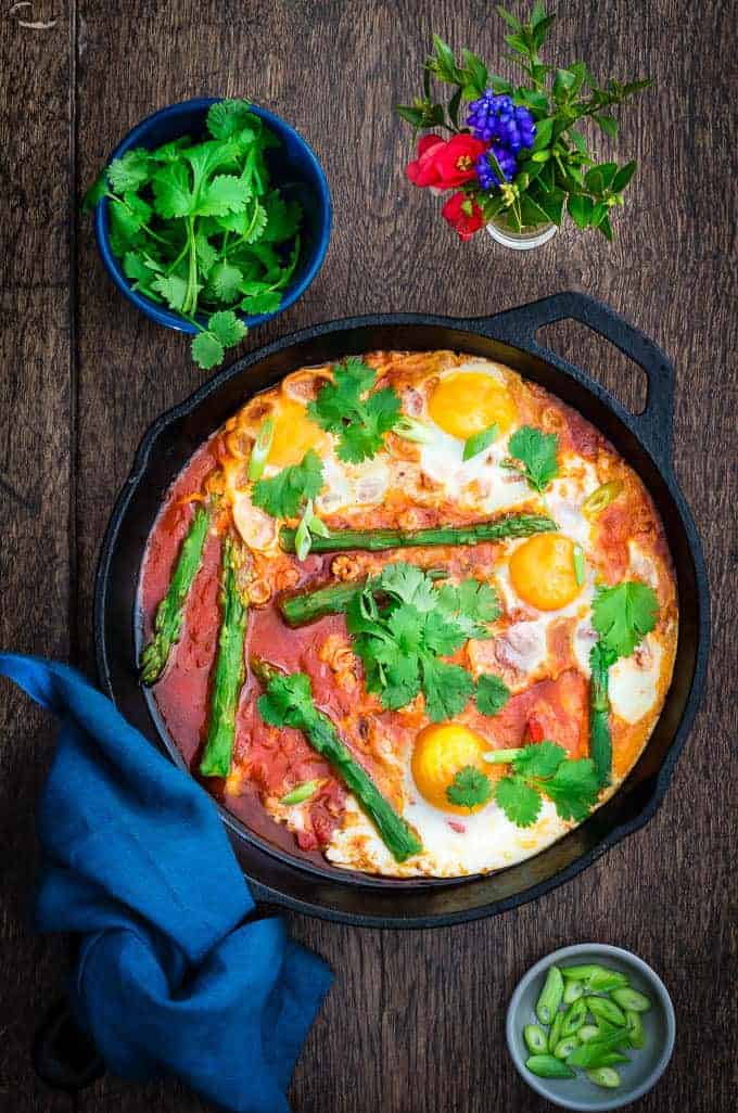 asparagus shakshuka | Recipes From A Pantry