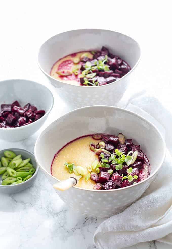 Cheesy Polenta and balsamic roasted beetroot-12 | Recipes From A Pantry