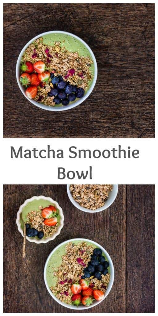 Green Tea Matcha Smoothie Bowl-63 | Recipes From A Pantry