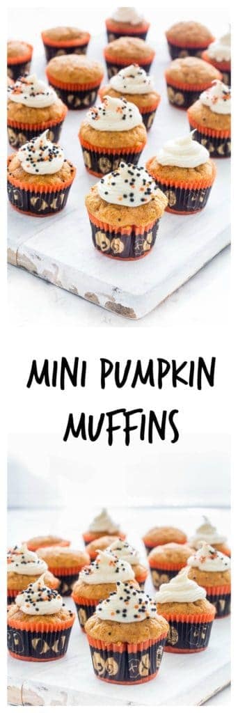 Halloween pumpkin-mini-muffins | Recipes From A Pantry