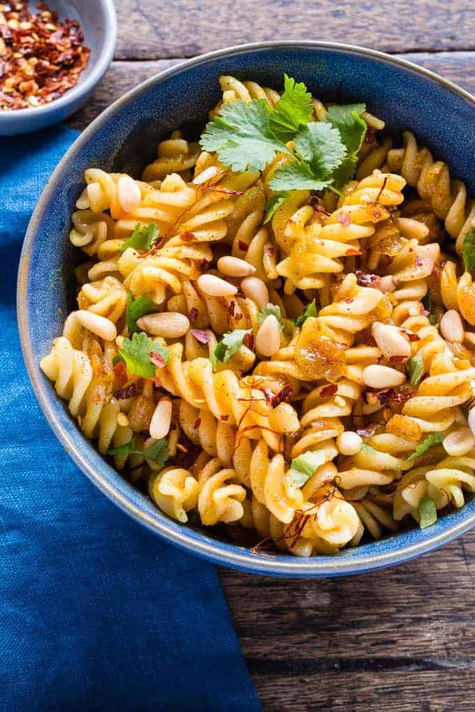 Spiced Saffron Butter Pasta Recipes From A Pantry