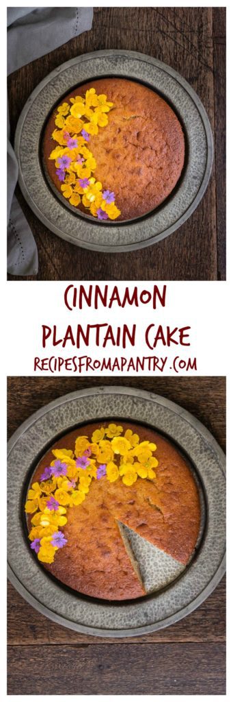 Cinnamon Plantain Cake | Recipes From A Pantry
