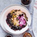 Blueberry Pistachio Porridge - Recipes From A Pantry