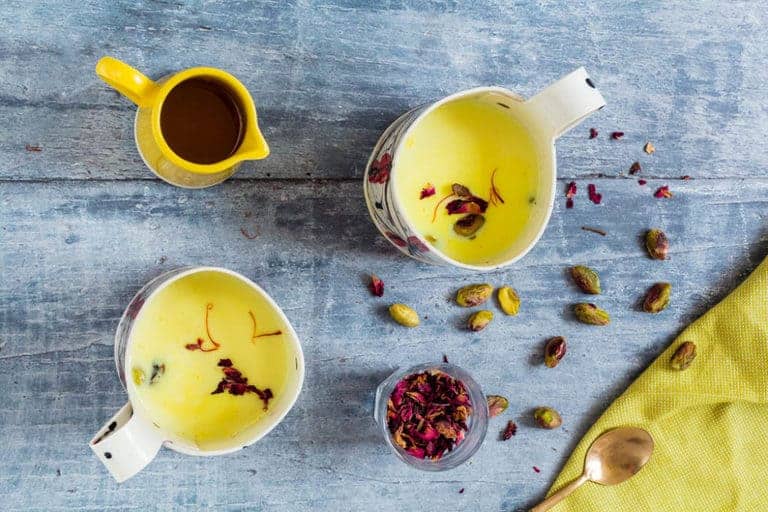 Honey Saffron Milk {Glutenfree} Recipes From A Pantry