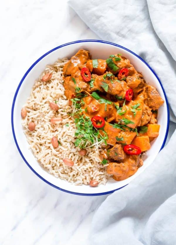 Slow Cooker African Peanut Stew - Recipes From A Pantry