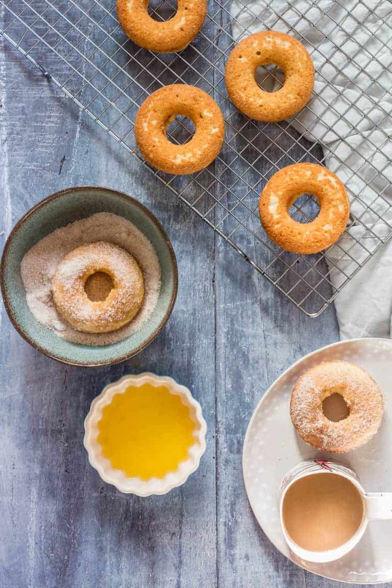 Baked Orange Doughnuts With Cinnamon Sugar | Recipes From A Pantry