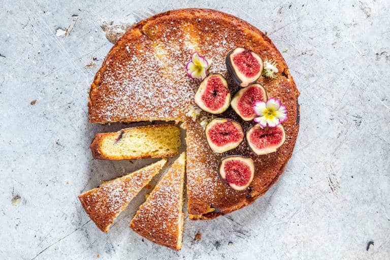The Best Fig Semolina Cake