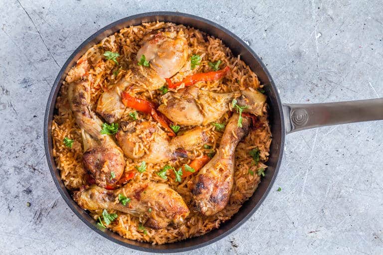 Chicken Jollof Rice African Recipe Recipes From A Pantry
