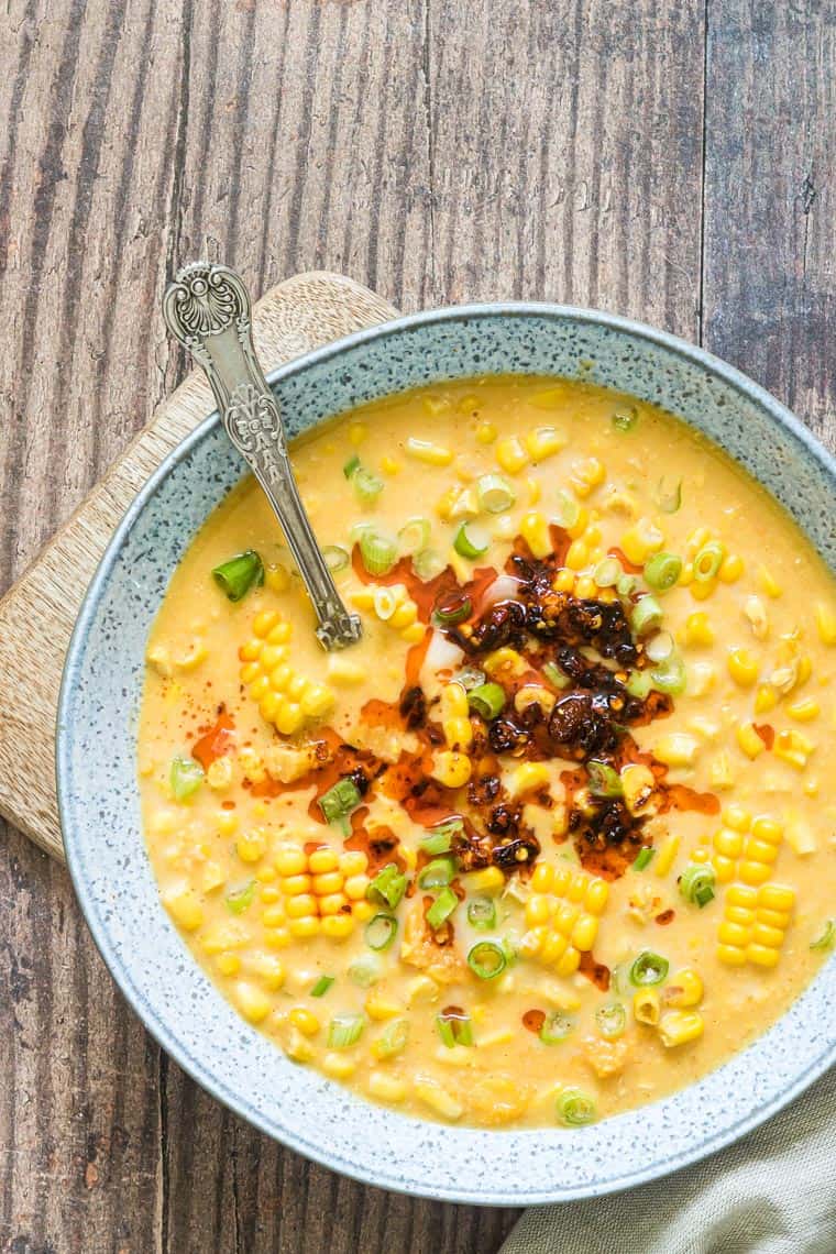 sweet corn vegetable soup, sweet corn vegetarian soup