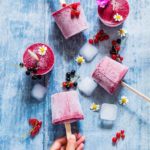 My easy refreshing balsamic roasted berry ice lollies are an awesome summer treat. This is a must have vegan recipe for the family. recipesfromapantry.com