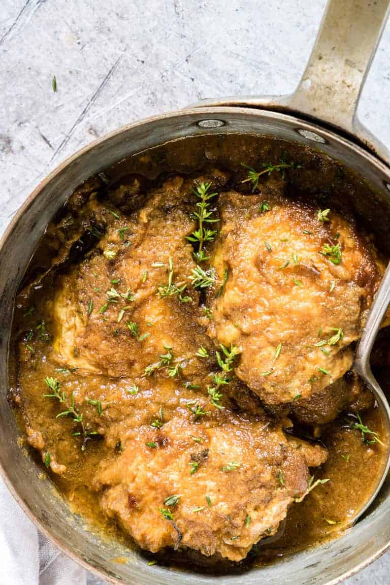 Need an easy meal, then try this 7 ingredient slow cooker jerk chicken recipe. Made with pantry staples & full of the best Caribbean flavors. recipesfromapantry.com #slowcookerjerkchicken #crockpotjerkchicken #jerkchicken