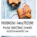 An easy Pierniczki świąteczne (aka polish Christmas cookie) recipe. It is an instant favourite of mine and will be yours too. Recipesfromapantry.com #Pierniczkiświąteczne #christmascookies #polishchristmascookies