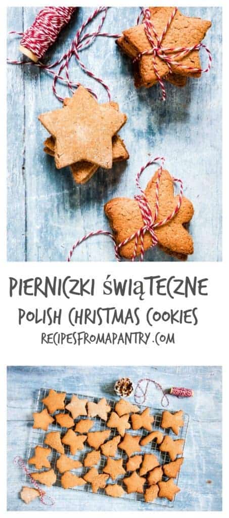 An easy Pierniczki świąteczne (aka polish Christmas cookie) recipe. It is an instant favourite of mine and will be yours too. Recipesfromapantry.com #Pierniczkiświąteczne #christmascookies #polishchristmascookies