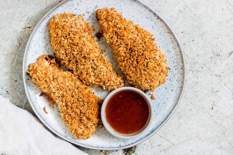 Parmesan Crusted Chicken Breast - Recipes From A Pantry