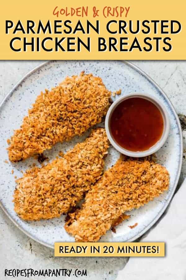 PARMESAN CRUSTED CHICKEN BREAST