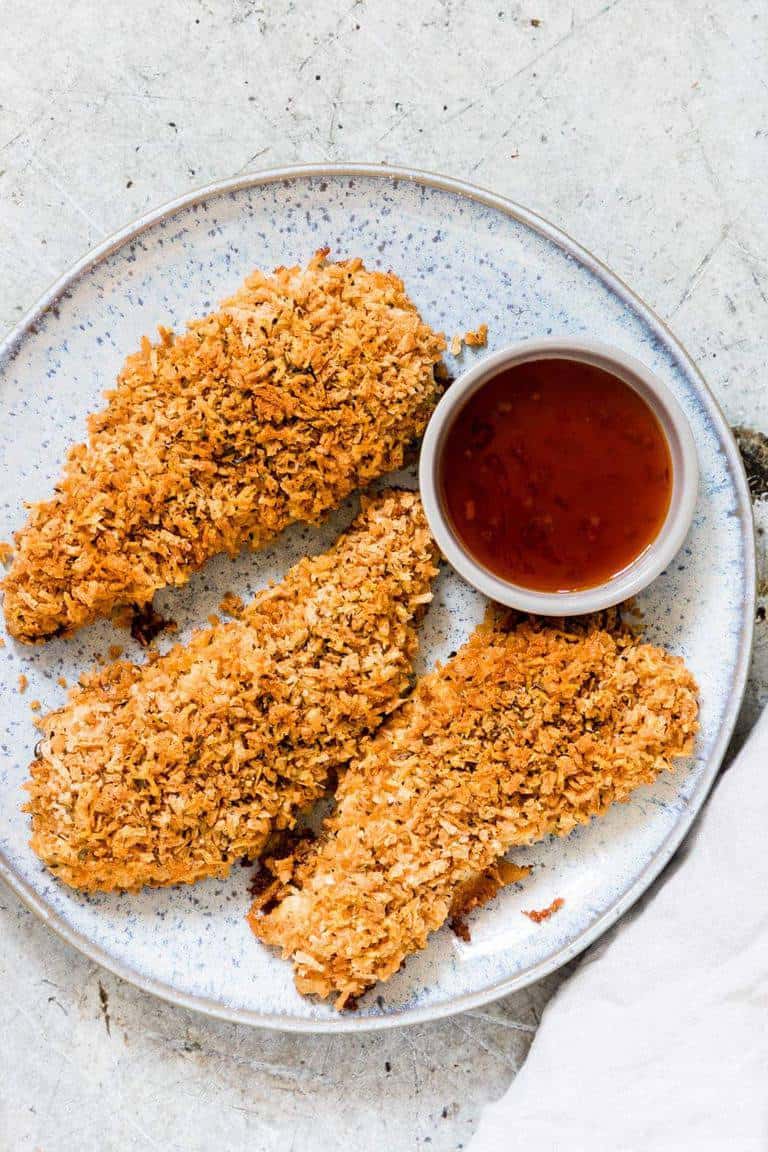20 mins parmesan crusted chicken breast {crispy and golden}