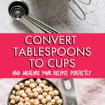 CONVERT TB TO CUPS