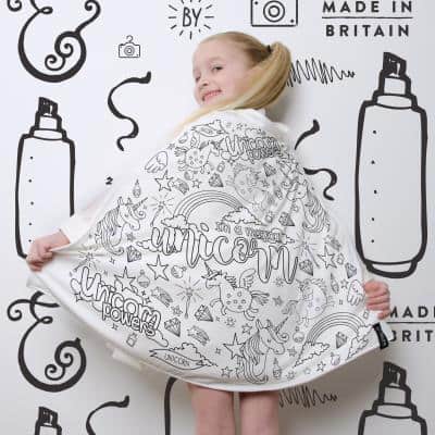 Selfie Colour-In Superhero Cape Giveaway