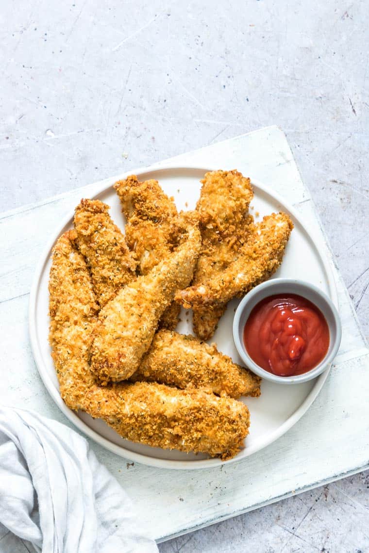 Parmesan Breaded Air Fryer Chicken Tenders - Recipes From ...