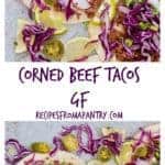 Corned Beef Tacos are an easy lunch recipe and easy supper recipe using canned corned beef. It’s a gluten-free taco recipe your whole family will love. #tacos #tacorecipe #cornedbeef #glutenfreerecipes #cornedbeeftaco #cannedcornedbeff #cornedbeeftaco #africanrecipe #sierraleonerecipe